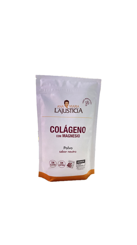 Colágeno con magnesio en polvo