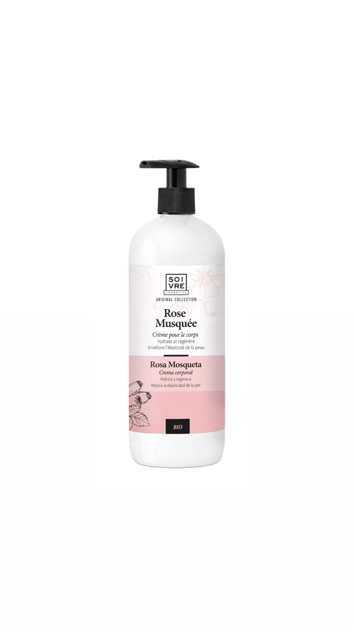 Crema Corporal Rosa de Mosqueta BIO 750ml