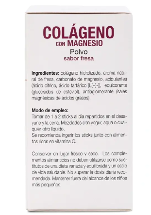 Colágeno con magnesio Stick