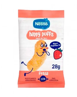 Snacks de maíz Fresa