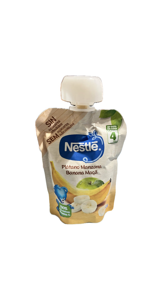 Bolsita Plátano y Manzana 4+