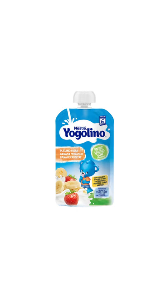 Yogolino Fresa y Plátano 6+