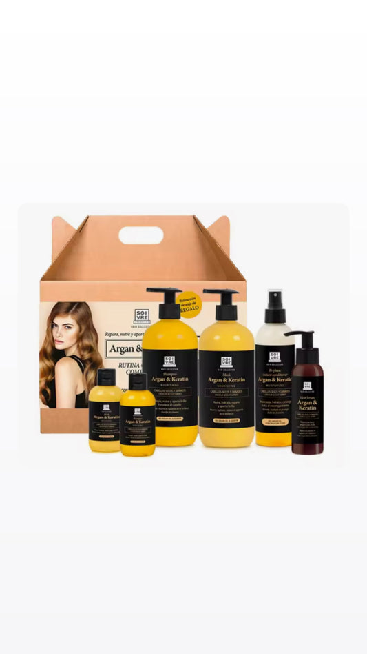 Pack Cabello Argán y Keratina