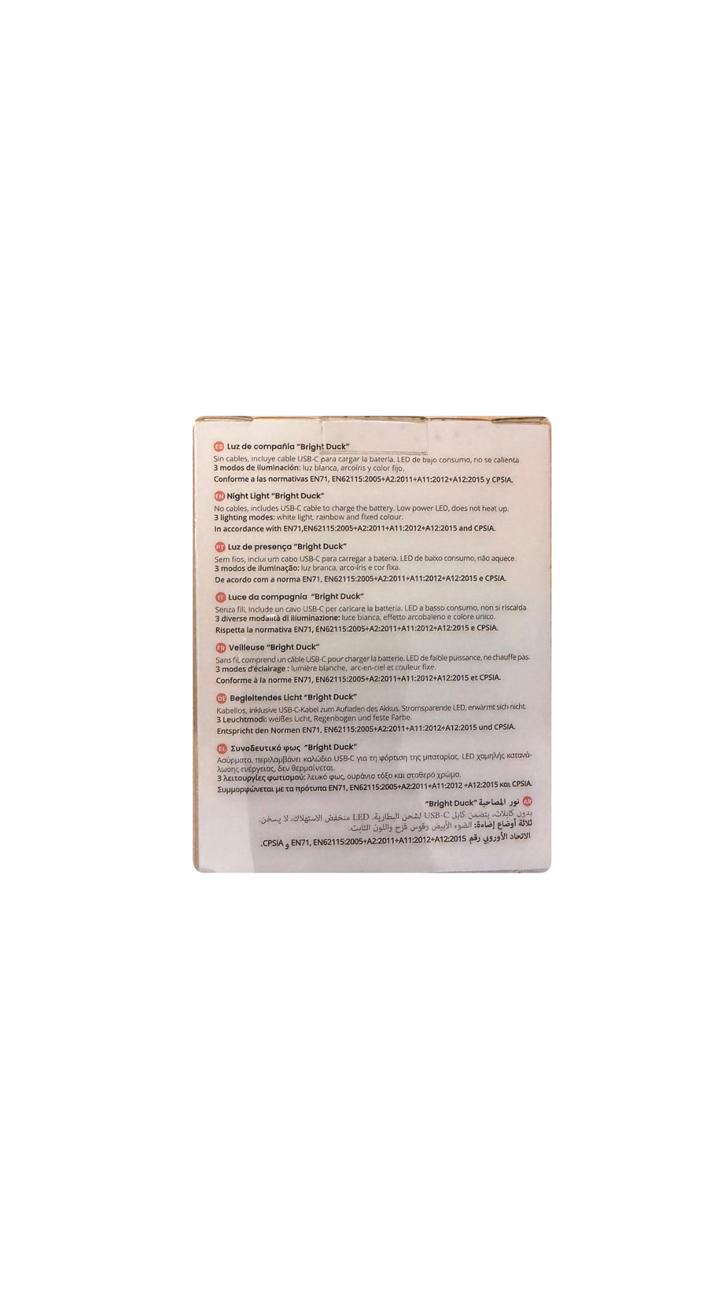 Luz de Compañia USB-C